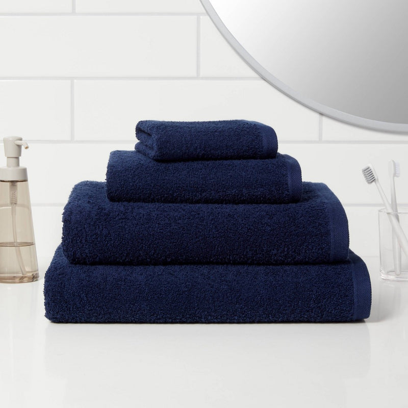 Everyday Hand Towel Navy - Room Essentials™