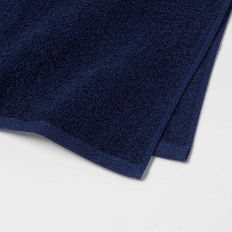 Everyday Hand Towel Navy - Room Essentials™