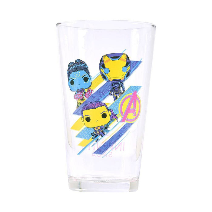 Funko Marvel Women Neon Drinking Glass Set 2pk 12 fl oz