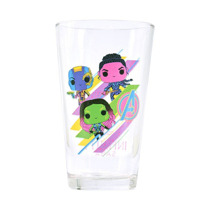 Funko Marvel Women Neon Drinking Glass Set 2pk 12 fl oz
