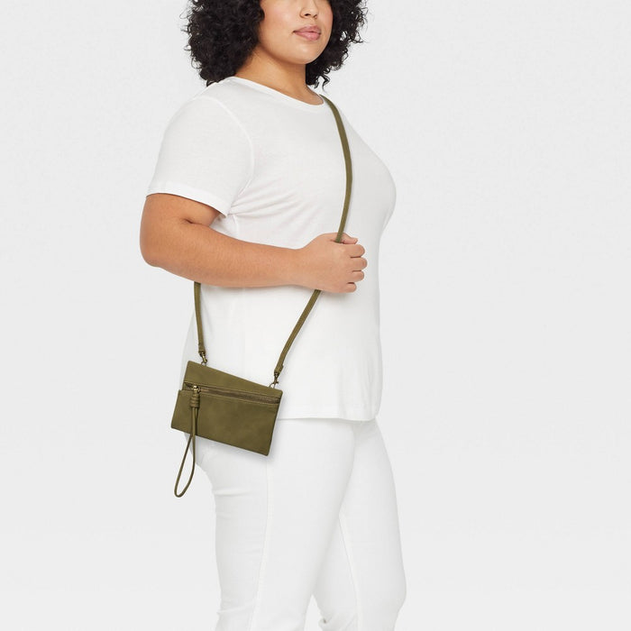 Crossbody Wristlet - Universal Thread™ Olive Green *BRAND NEW & SEALED*