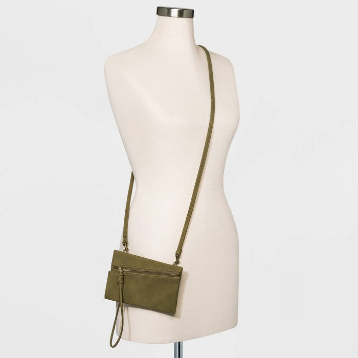 Crossbody Wristlet - Universal Thread™ Olive Green *BRAND NEW & SEALED*