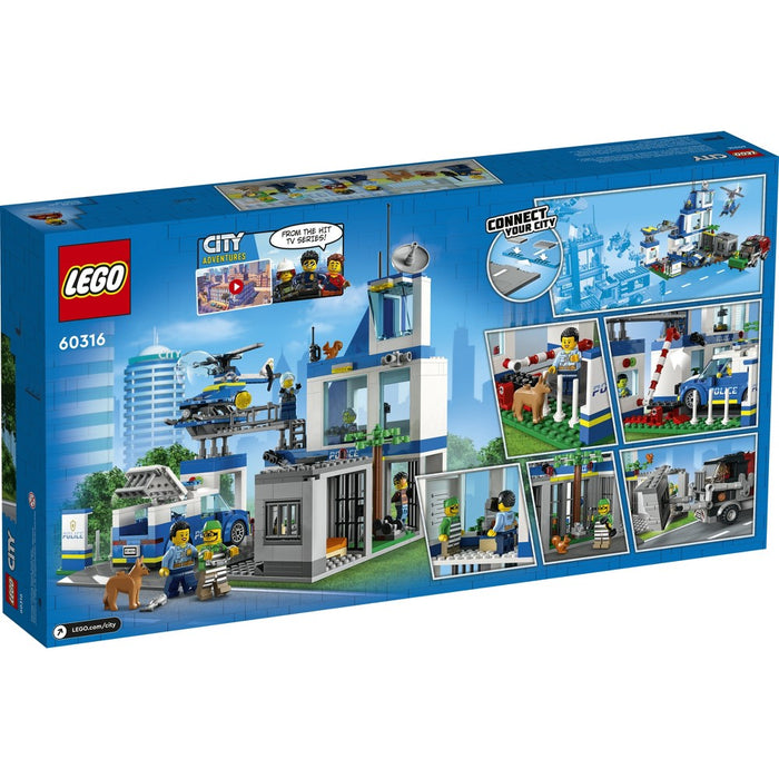 LEGO City Police Station 60316 Building Set