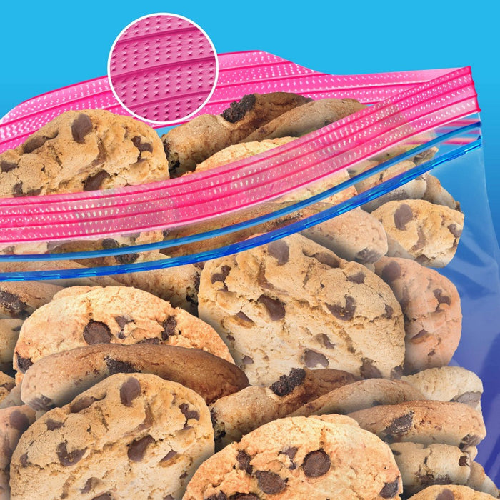 Ziploc Storage Quart Bags with Grip 'n Seal Technology - 80ct