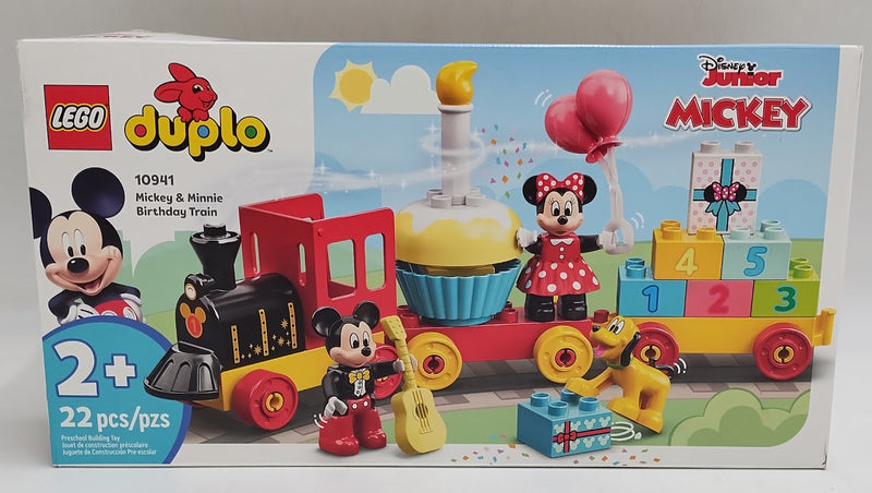 LEGO DUPLO Disney Mickey & Minnie Birthday Train 10941 *NEW, SEE DETAILS*