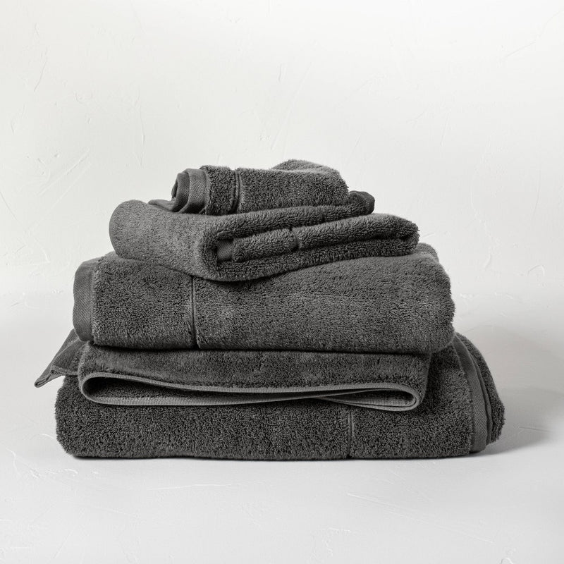 Modal Bath Sheet Dark Gray - Casaluna™