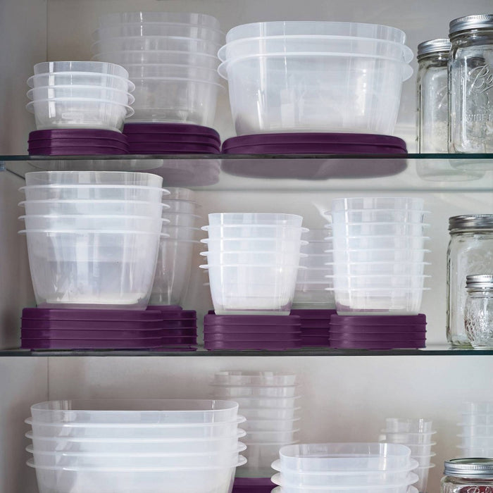 Rubbermaid 30pc Easy Find Lids Amethyst