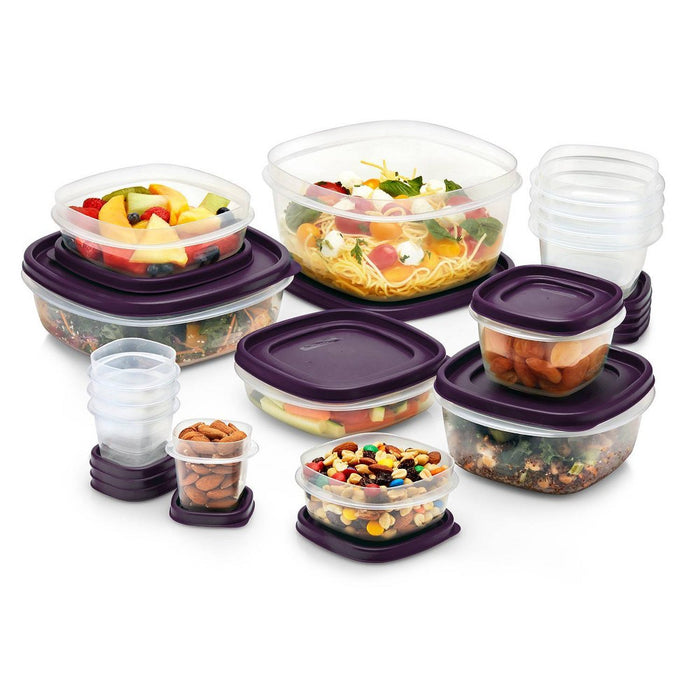 Rubbermaid 30pc Easy Find Lids Amethyst