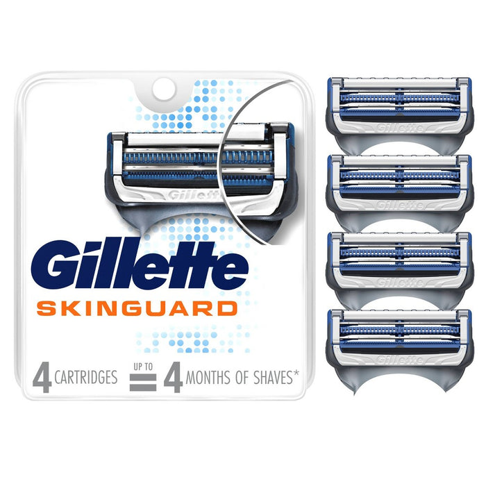 Gillette SkinGuard Men's Razor Blade Refills - 4ct *NEW*