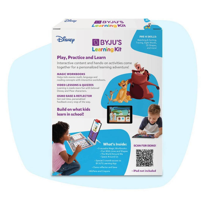BYJU'S Learning Kit: Disney, Pre-K, Essential Edition