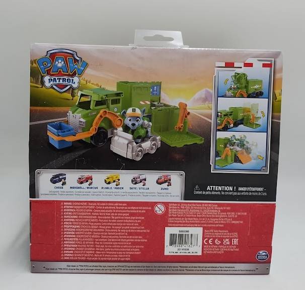PAW Patrol, Big Truck Pup’s Rocky Transforming Vehicle and Figure