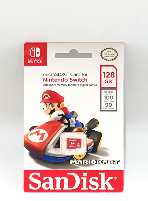 SanDisk 128GB microSDXC Memory card, Licensed for Nintendo Switch