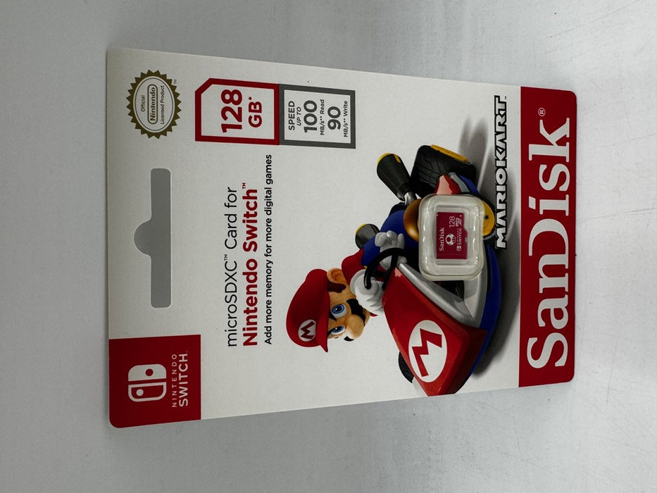SanDisk 128GB microSDXC Memory card, Licensed for Nintendo Switch