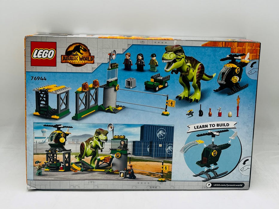 LEGO Jurassic World T. rex Dinosaur Breakout 76944 Building Toy Set SEE DETAILS