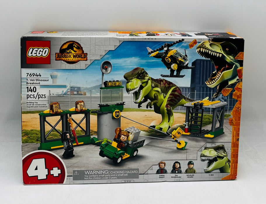 LEGO Jurassic World T. rex Dinosaur Breakout 76944 Building Toy Set SEE DETAILS