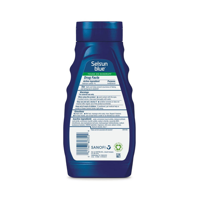 Selsun Blue Moisturizing Dandruff Shampoo - 11 fl oz