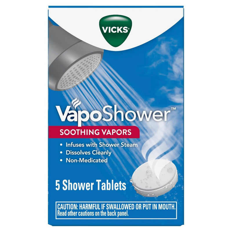 Vicks VapoShower Soothing Vapors Tablets - 5ct