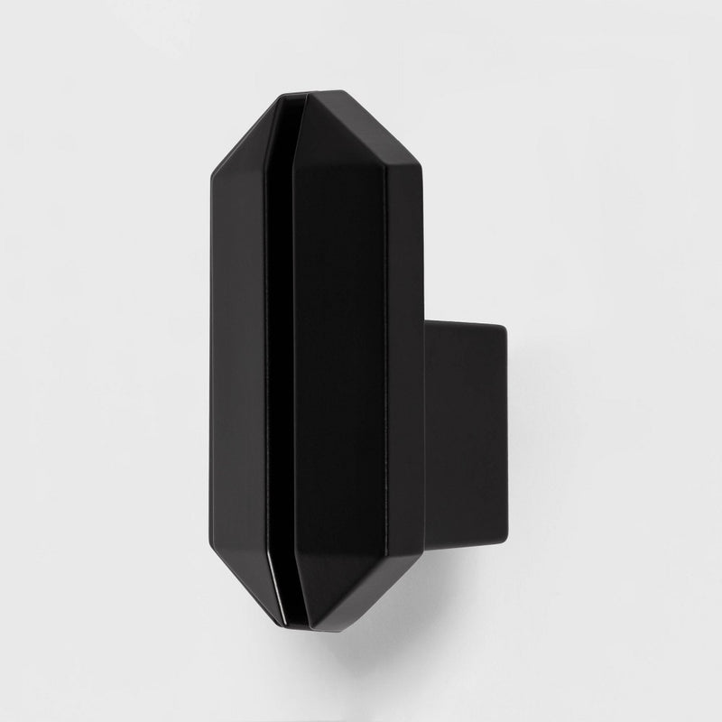 3pk Hexagonal Galaxy Shield Decorative Hook Black - Project 62™