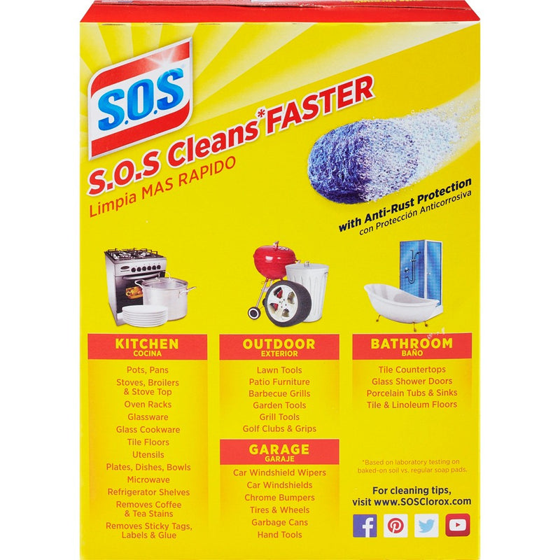 S.O.S Steel Wool Soap Pads 18 Ct