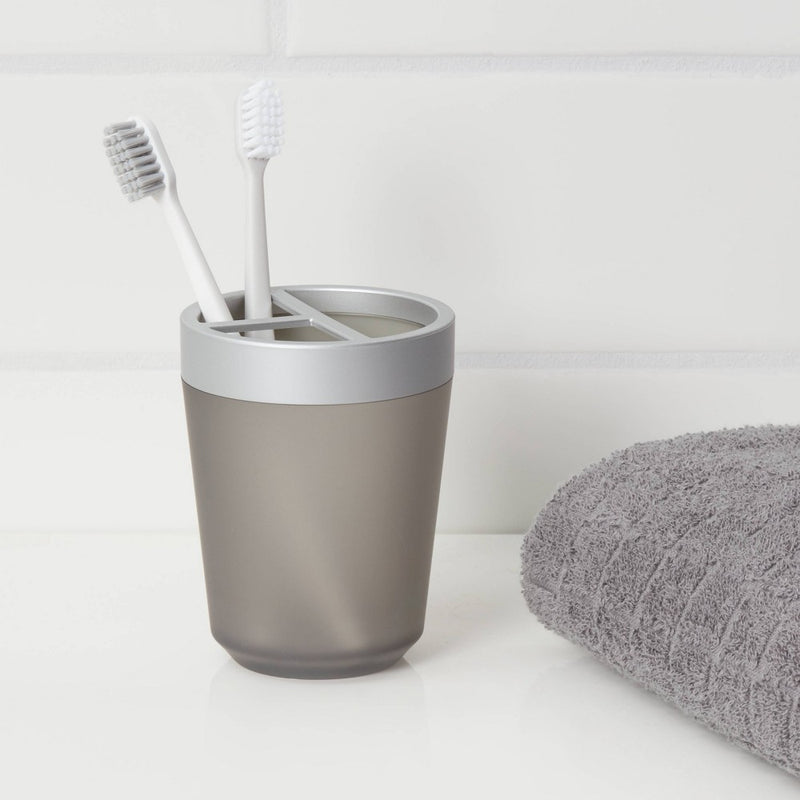 Toothbrush Holder Gray - Room Essentials™