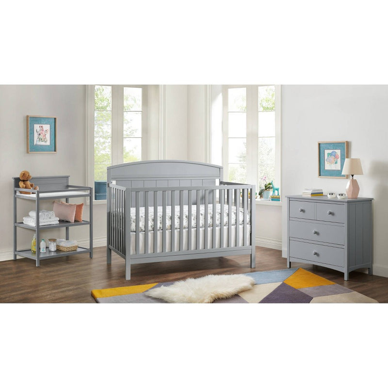 Oxford Baby Baldwin 4-in-1 Convertible Crib - Dove Gray (LOCAL PICKUP ONLY)