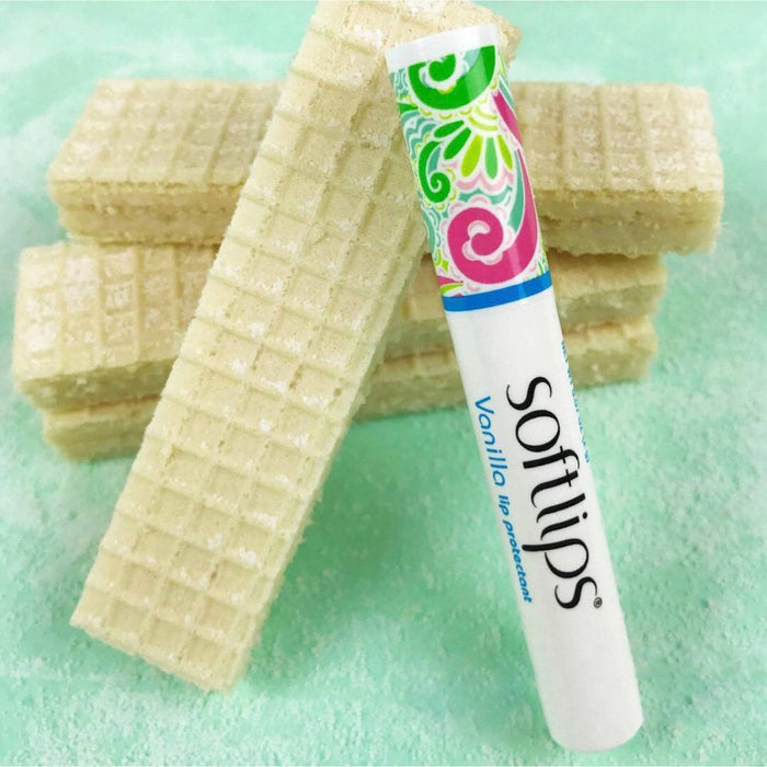 Softlips Lip Balm - Vanilla - 0.21oz/3pk