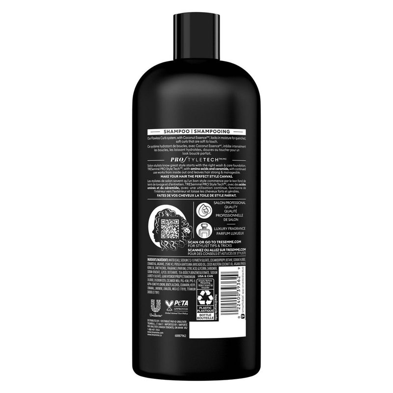 Tresemme Curl Hydrate Shampoo for Curly Hair - 28 fl oz