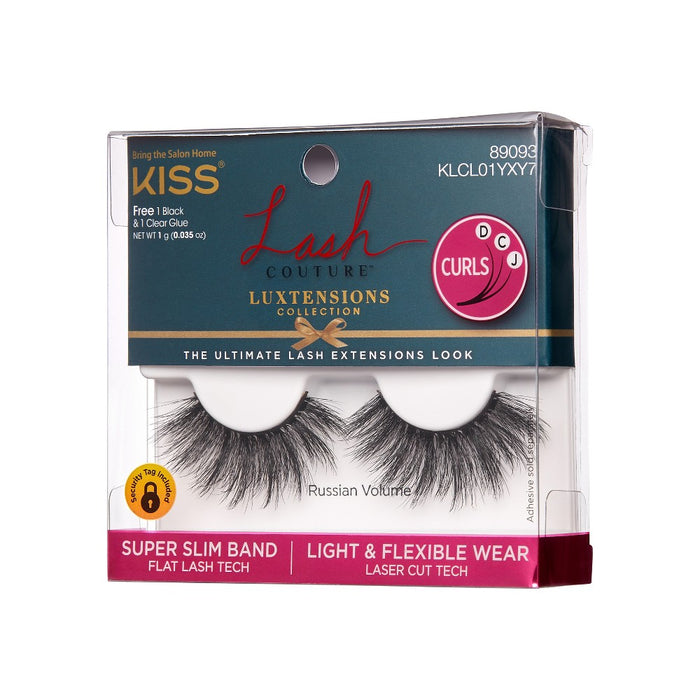 KISS Products False Eyelashes Couture - LuXt 01 - 2ct