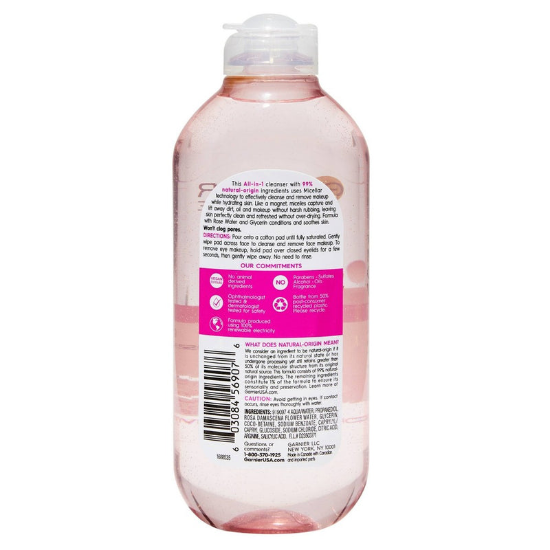 Garnier SkinActive Water Rose Micellar Cleansing Water - 13.5 fl oz