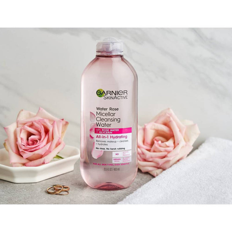 Garnier SkinActive Water Rose Micellar Cleansing Water - 13.5 fl oz