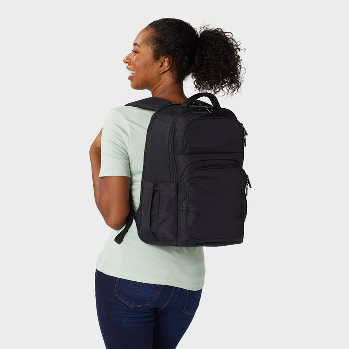 Day Trip 17.5" Backpack Black - Open Story™