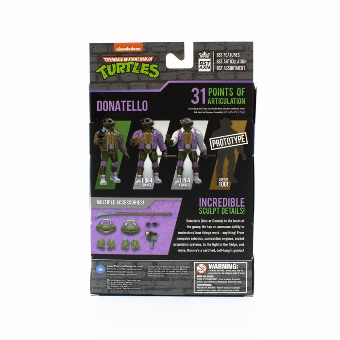 BST AXN Teenage Mutant Ninja Turtles - Street Gang Donatello Action Figure