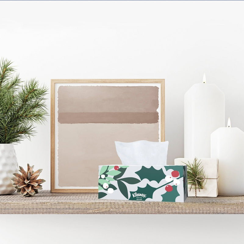 Kleenex Holiday Ultra Soft Facial Tissue - 4pk/120ct