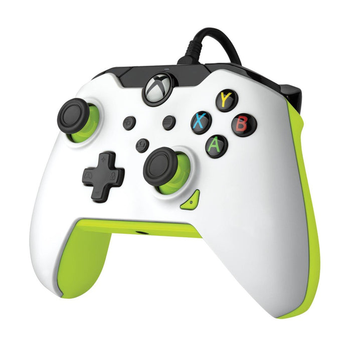 PDP Wired Gaming Controller for Xbox Series X|S/Xbox One - Electric White *NEW*