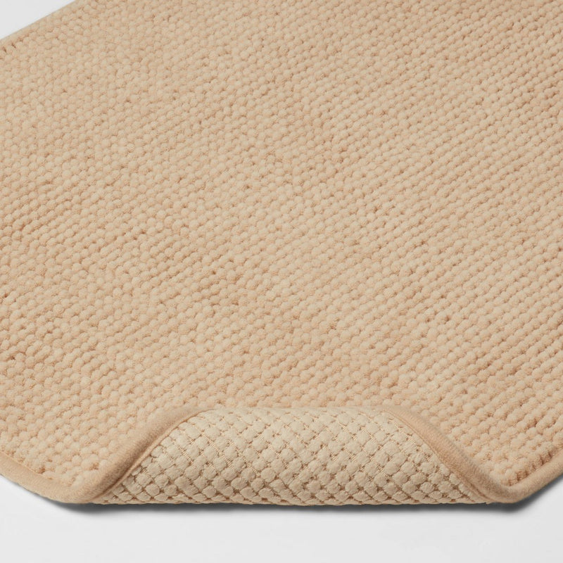 20"x32" Everyday Chenille Bath Rug Tan - Room Essentials™