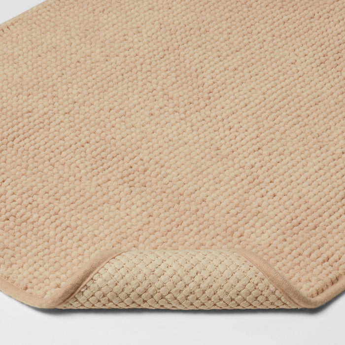 20"x32" Everyday Chenille Bath Rug Tan - Room Essentials™