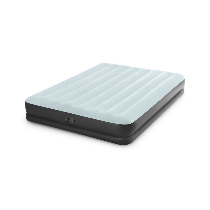 Intex Mid Rise 12" Air Mattress with Electric Pump - Queen