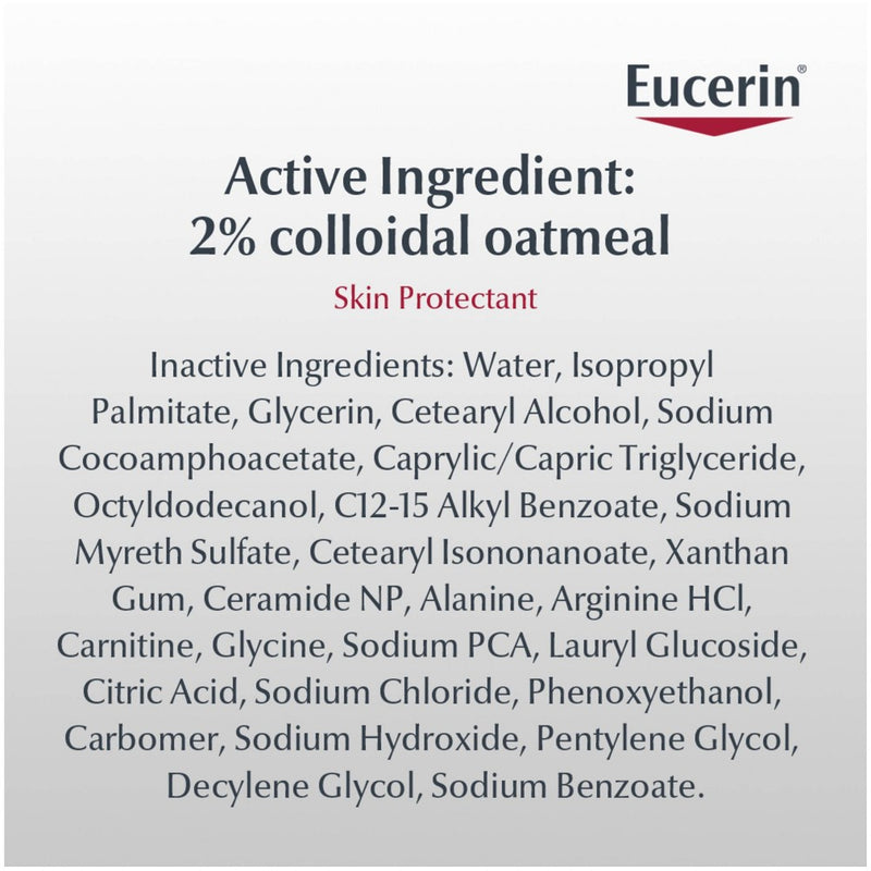 Eucerin Eczema Relief Cream & Body Wash Gentle Cleanser - 13.5 fl oz