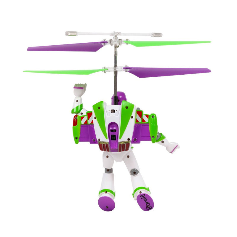 Pixar Buzz Lightyear 2 Channel Flying IR Helicopter