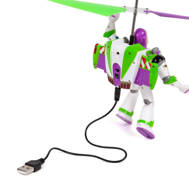 Pixar Buzz Lightyear 2 Channel Flying IR Helicopter