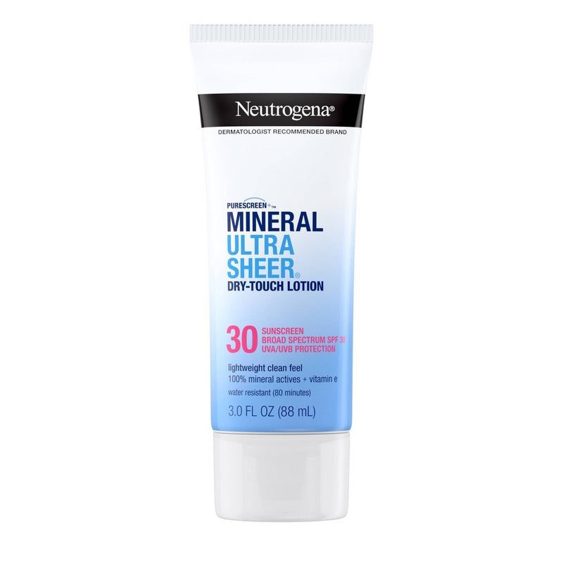 Neutrogena Mineral Ultra Sheer Sunscreen - SPF 30 - 3oz