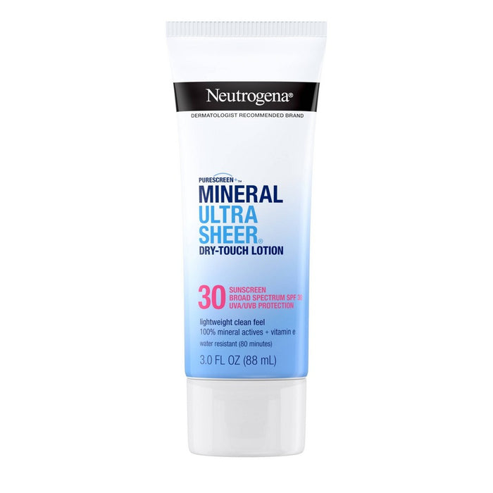 Neutrogena Mineral Ultra Sheer Sunscreen - SPF 30 - 3oz