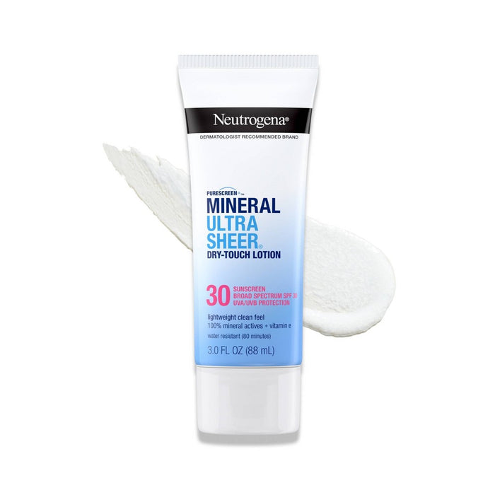 Neutrogena Mineral Ultra Sheer Sunscreen - SPF 30 - 3oz