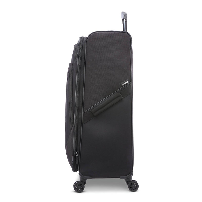 American Tourister Phenom Softside Medium Checked Spinner Suitcase - Black (LOCAL PICKUP ONLY)