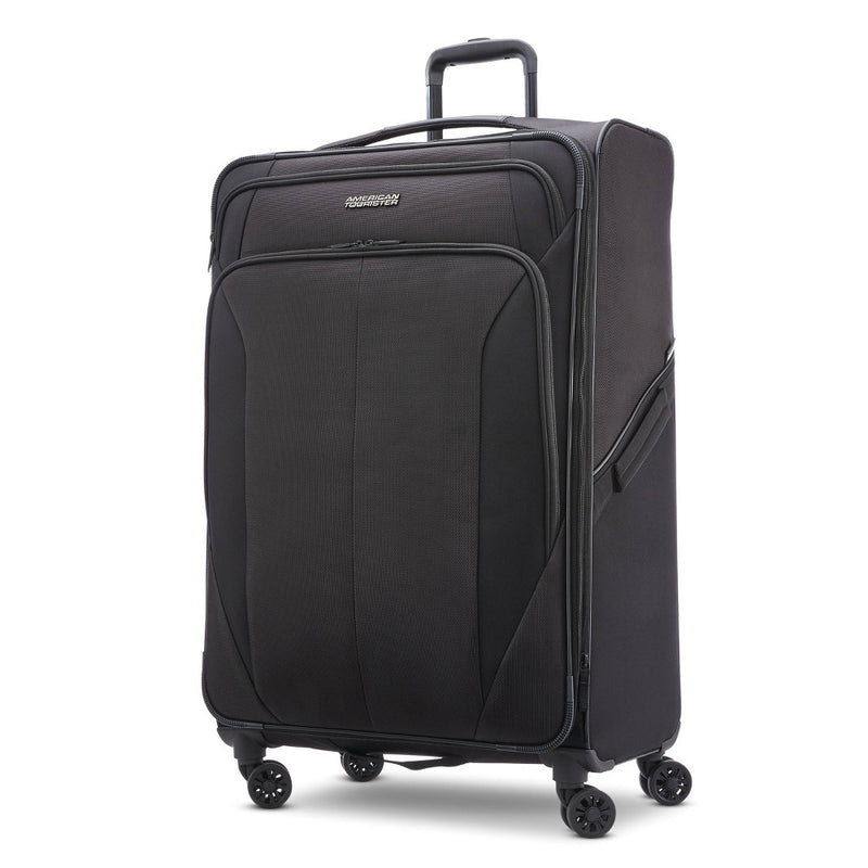 American Tourister Phenom Softside Medium Checked Spinner Suitcase - Black (LOCAL PICKUP ONLY)