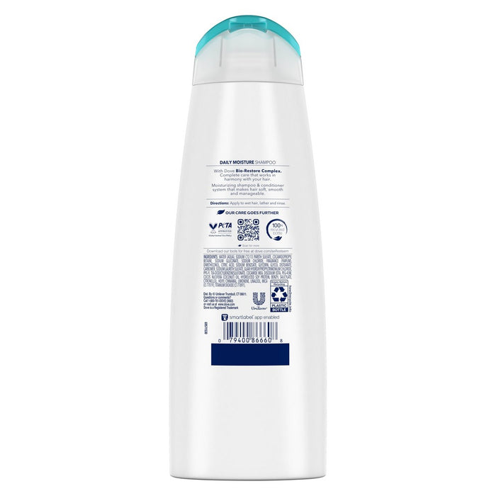 Dove Beauty Nutritive Solutions Moisturizing Shampoo for Normal to Dry Hair Daily Moisture - 12 fl oz