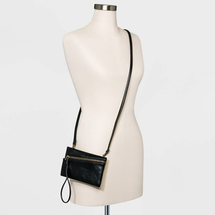 Crossbody Wristlet - Universal Thread™ Black