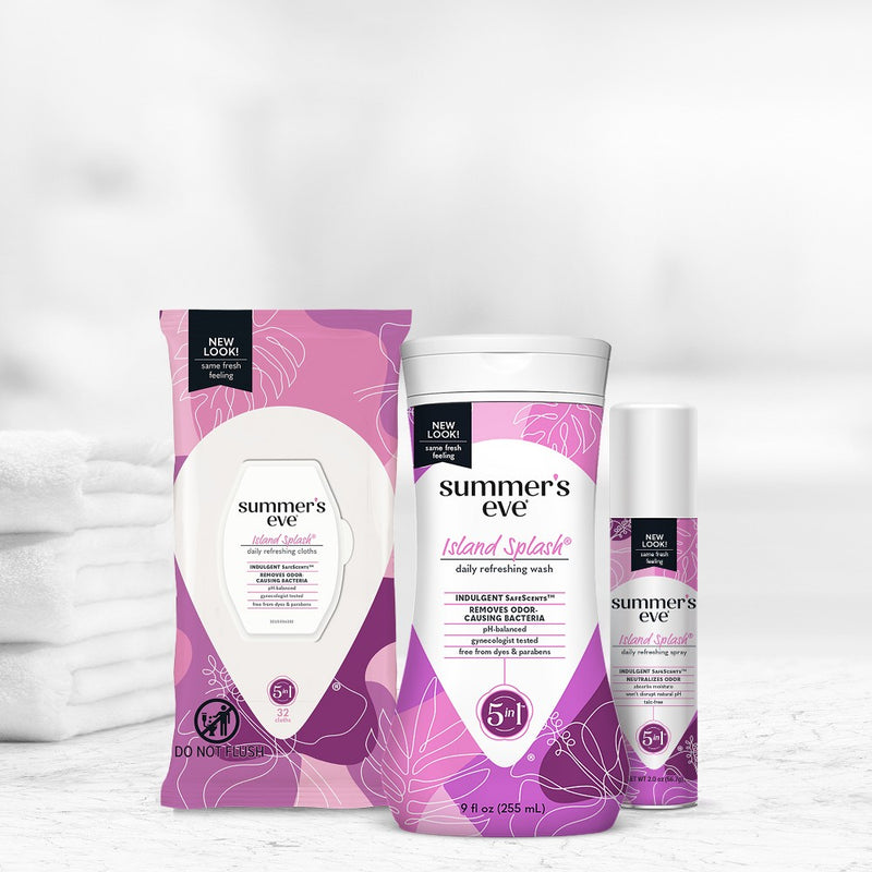 Summer's Eve Island Splash Feminine Wipes - 32ct