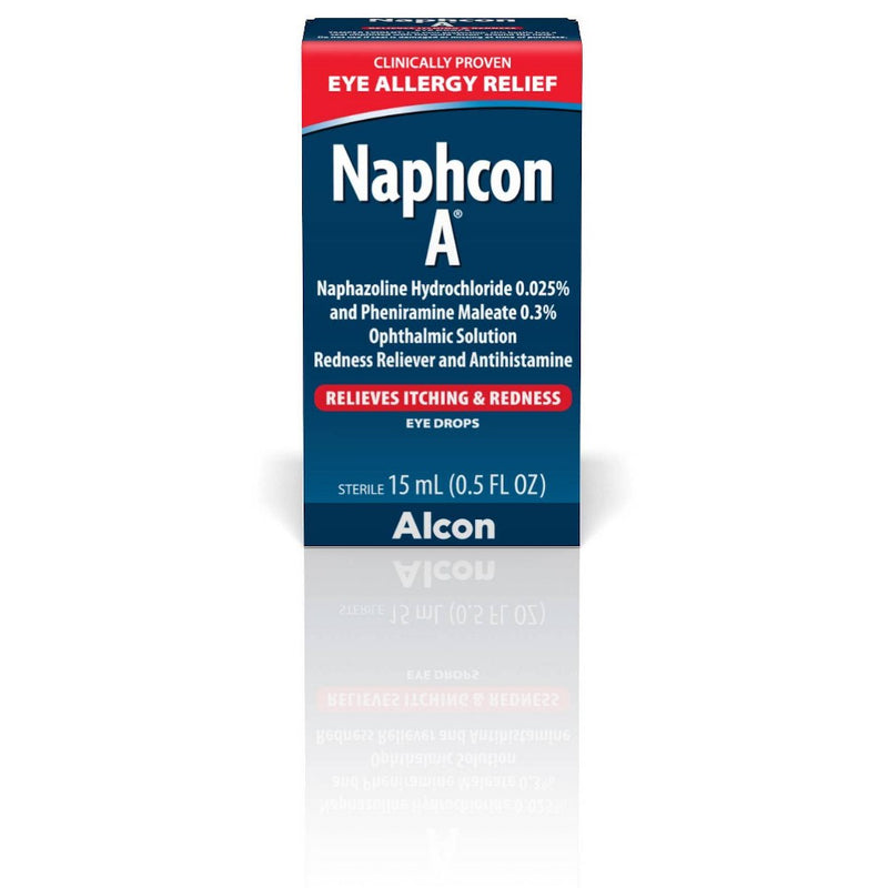 Alcon Naphcon-A Eye Allergy Relief Eye Drops - 0.5oz
