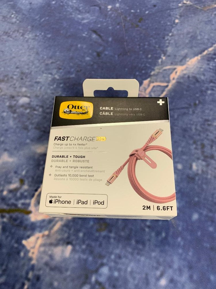 OtterBox 6' Cable C-LTG - Shimmer Rose Pink